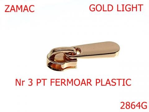 Cursor plastic No.3 mm gold light C41 2864G