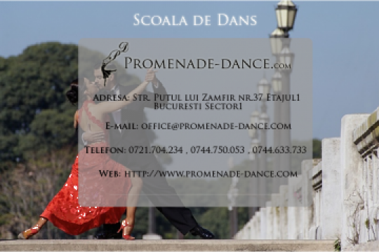 Cursuri de Dans la Scoala Promenade Dance