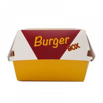 Cutie carton burger, mare, 100 buc/set
