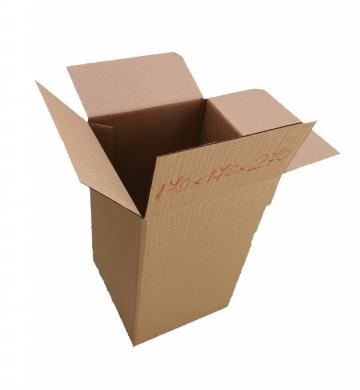 Cutie carton natur 170 x 170 x 270 mm, 100 buc
