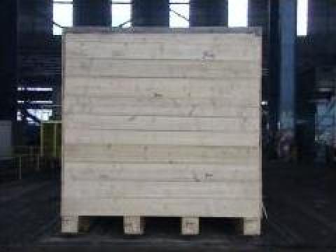 Cutie din lemn tratata ispm15