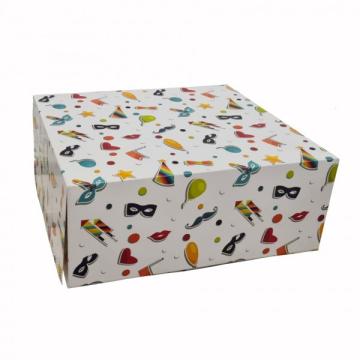 Cutie mini prajituri, design party, 24.5x34.5x6.5 cm (25buc)