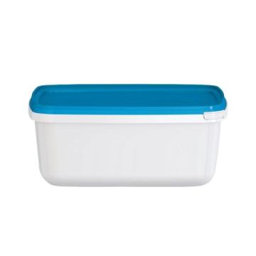 Cutie patrata 2000ml + capac transparent (100buc)