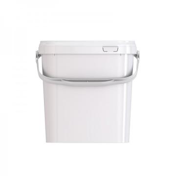 Cutie patrata 5L + capac transparent (100buc)