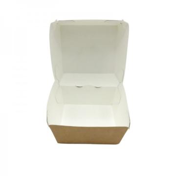 Cutii de burger, carton natur, 15x15x8cm (800buc)