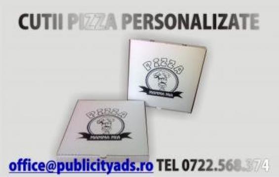 Cutii pentru pizza personalizate