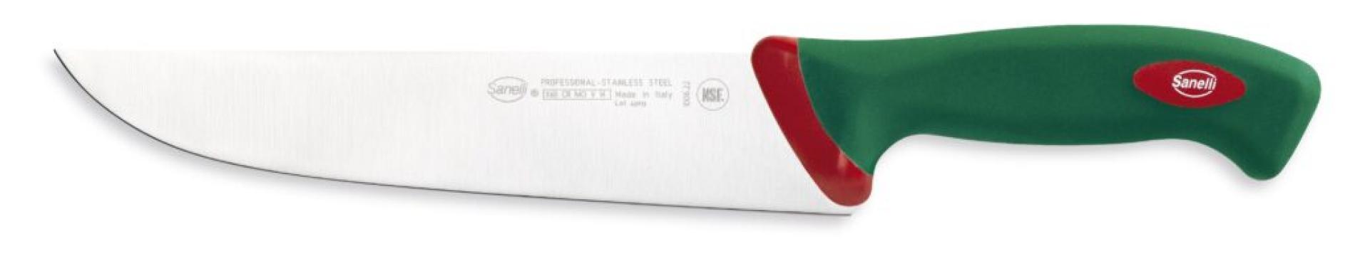 Cutit macelar transat carne 22 cm Sanelli