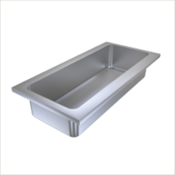 Cuva inox 1200x700mm bain marie 3XGN 1/1 H22