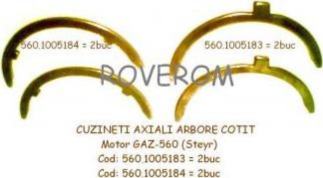 Cuzineti axiali arbore cotit motor GAZ-560 (Steyr)