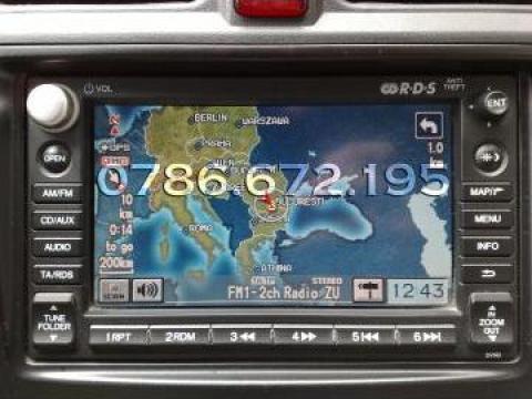 DVD Navigatie Honda CR-V CRV CR-Z Harti cu Romania 2011 2012