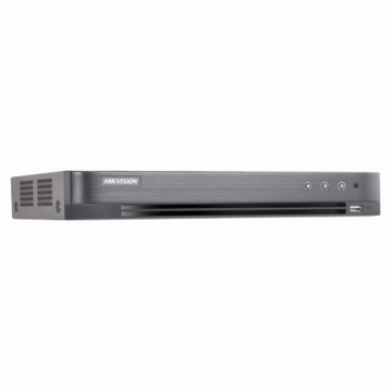 DVR 16 canale video 8MP, audio HDTVI over coaxial Hikvision