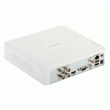 DVR 4 ch. video 4MP lite, audio HDTVI over coaxial