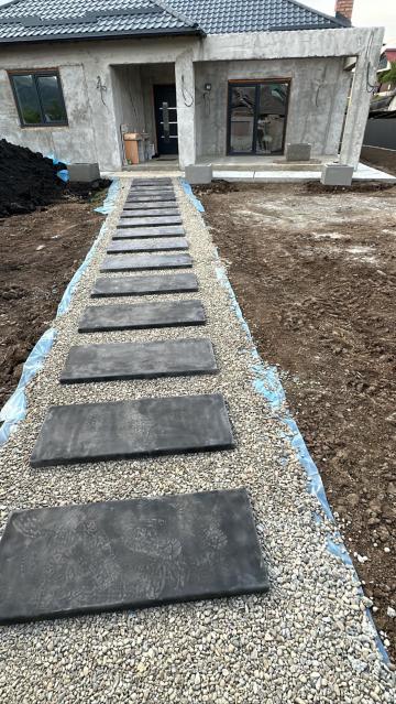 Dale beton armat ideale pentru gradina