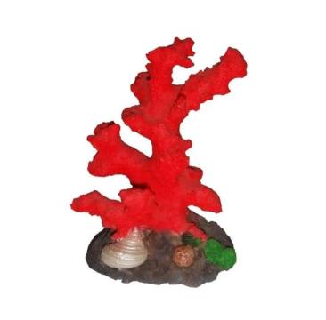 Decor Happet pentru acvariu, coral, 10 cm