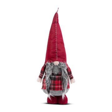 Decoratiune Elf scandinav de Craciun - 60 cm