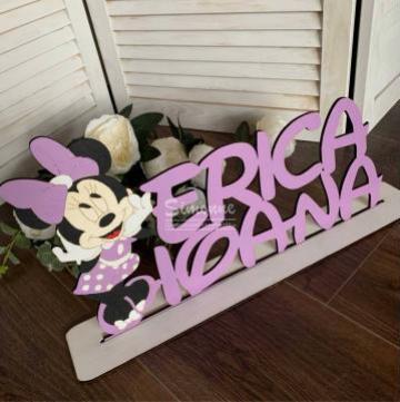 Decoratiune Minnie Mouse personalizata