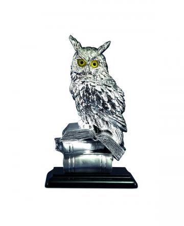 Decoratiune din argint The Wise Owl