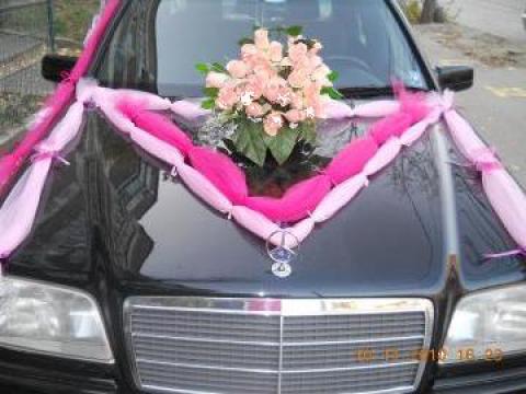 Decoratiuni auto pentru nunti