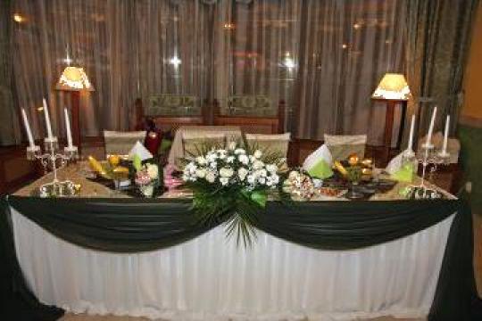Decoratiuni salon nunti, botezuri pachet 100 pers