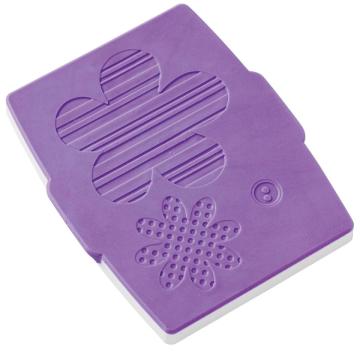 Decupator Cut & Press buton si flori - Wilton