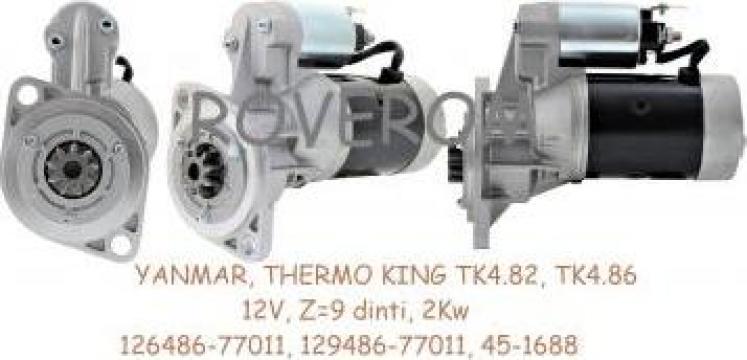 Demaror Yanmar 4TNE86, Thermo King TK482, TK486, 12V, Z=9