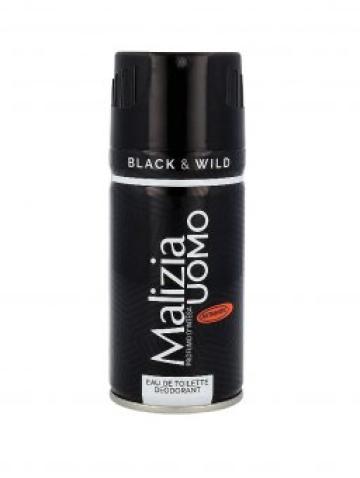 Deodorant Deo Malizia Uomo Black &amp; Wild 150ml