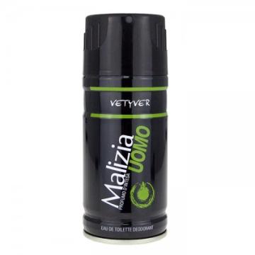 Deodorant Parfum Malizia uomo Vetyver 150ml