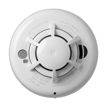 Detector de fum si temperatura, wireless compatibil PowerG