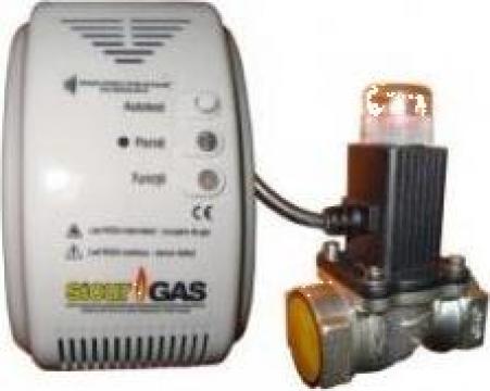 Detector gaz cu electrovana 1 inch SicurGas