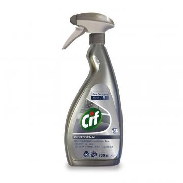 Detergent Cif profesional-geamuri &amp; otel inox 750 ml