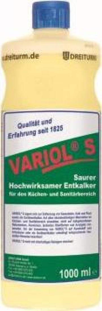 Detergent acid pentru calcar si rugina Variol S Dreiturm