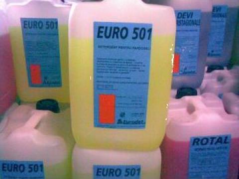Detergent concentrat parfumat de pardoseli Euro 501 Lemon
