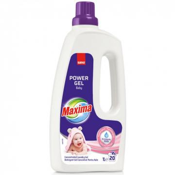 Detergent de rufe Sano Maxima Power Gel Baby (20sp) 1 litru