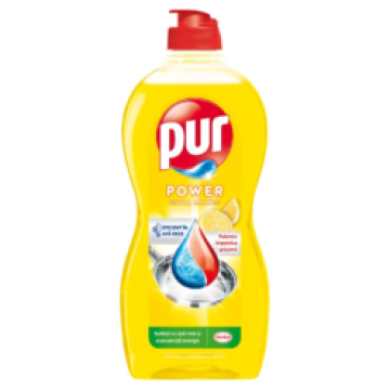 Detergent de vase Pur Duo Power Lemon, 0.45 l