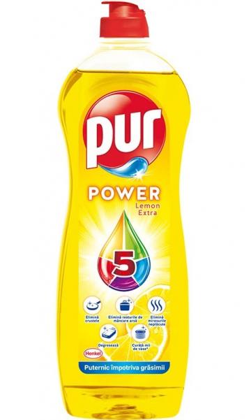 Detergent de vase Pur Power 5 Lemon - 750 ml