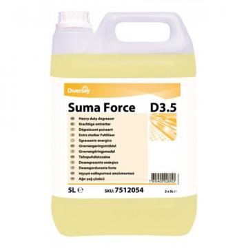 Detergent degresant lichid Suma Force D3.5, Diversey, 5L