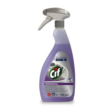 Detergent dezinfectant lichid 2 in 1 Cif Pro Formula 6x0.75L