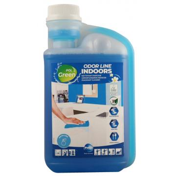 Detergent ecologic parfumat Polgreen Odor Line Indoors 1L