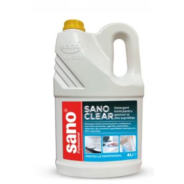 Detergent geam Sano Clear, 4l