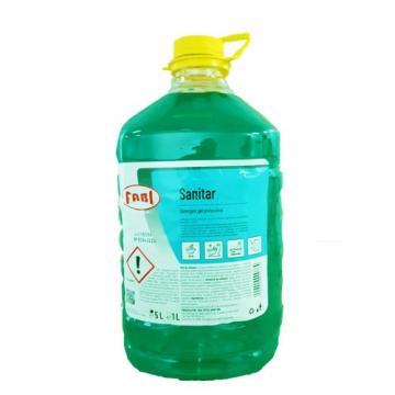 Detergent gel profesional dezinfectant Sanitar 5 litri