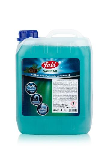 Detergent gel profesional dezinfectant Sanitar 5 litri