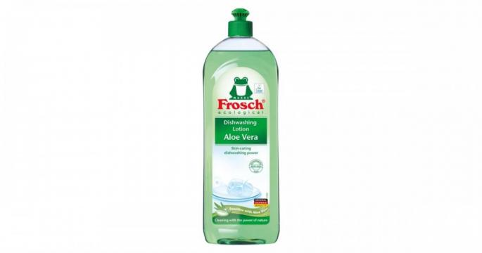 Detergent lichid de spalat vase cu Aloe vera Frosch 750ml