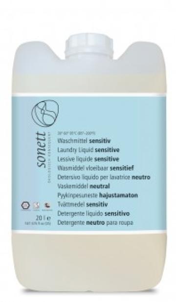 Detergent lichid pentru rufe sensitive ecologic 20l Sonett