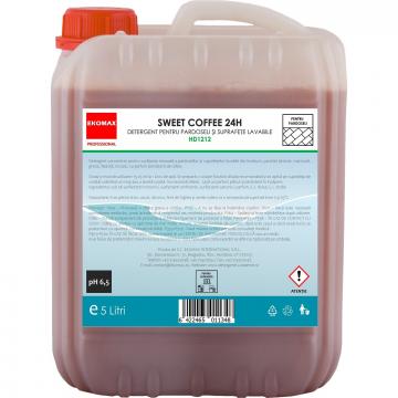 Detergent pardoseli canistra 5 litri Sweet Coffee 24H