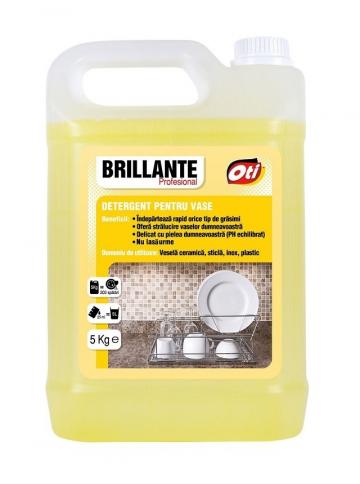 Detergent pentru vase Brillante Profesional - 5 litri
