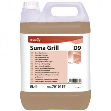 Detergent puternic bucatarie Suma Grill D9, Diversey, 5L
