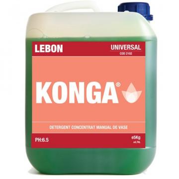 Detergent universal de vase Konga Universal 5 litri - manual