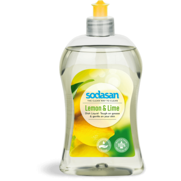 Detergent vase bio lichid lamaie 500ml Sodasan
