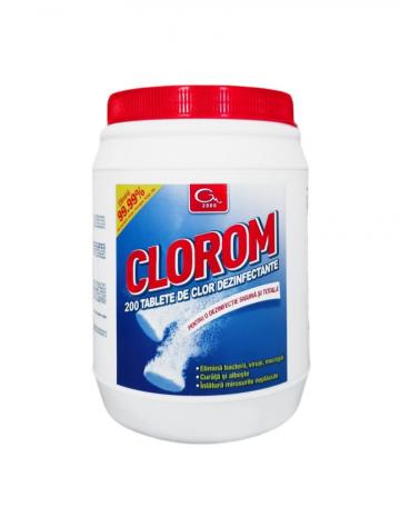 Dezinfectant clorigen Clorom - 200 tablete