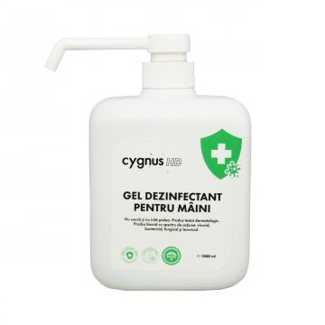 Dezinfectant maini Cygnus HD, 1 L, testat dermatologic